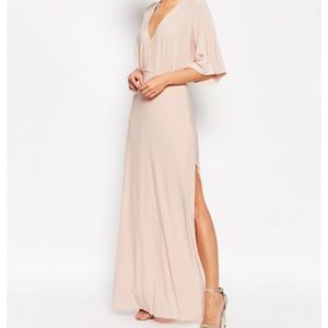 ASOS Tall Floor Length Elegant Dress w/ SideSlit